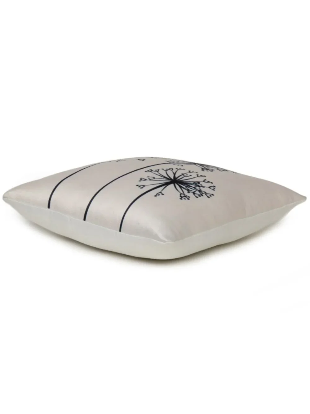 Oussum Pillow Case Dandelion Print Cotton Cushion Cover Throw Pillow Set of 2